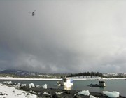 Standing by — at Columbia Glacier, Valdez, Ak.